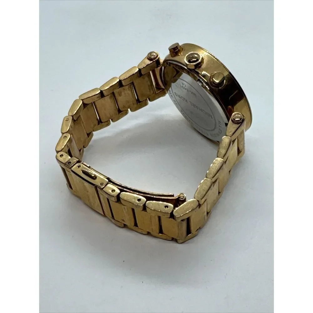 Michael Kors Parker MK5491 Women's Gold Stainless Steel Analog Dial Watch JNA410